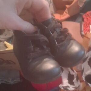 Classic Black Kids Shoes